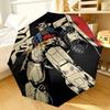 Robotic Warrior Design Umbrella 8-Frame for Travel, Camping, Casual Lightweight Portable Umbrella, Essential for Every Family Holidays Gift