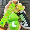 Raise Hand Dinosaur Glasses Dinosaur Keychain Lucky Lucky Dinosaur Pendant  Unisex