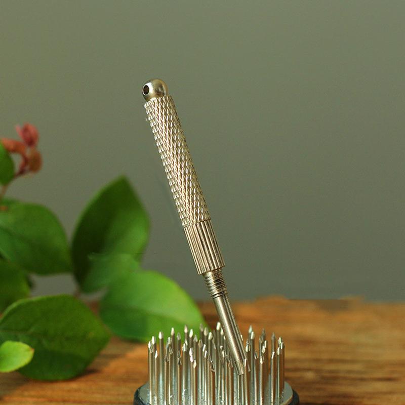 Japanese Ikebana Tool Floral Kenzan Flower Frog Brush Cleaning Brush For Flower Arrangement Cleaning Rake Cleaning Floral Needle