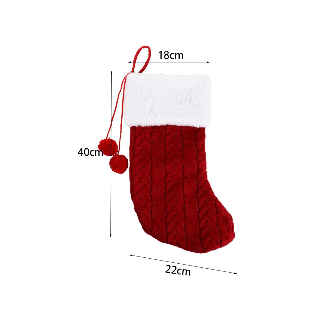 Large Capacity Merry Christmas Socks Personalized Christmas Tree Pendant  Xmas Gift