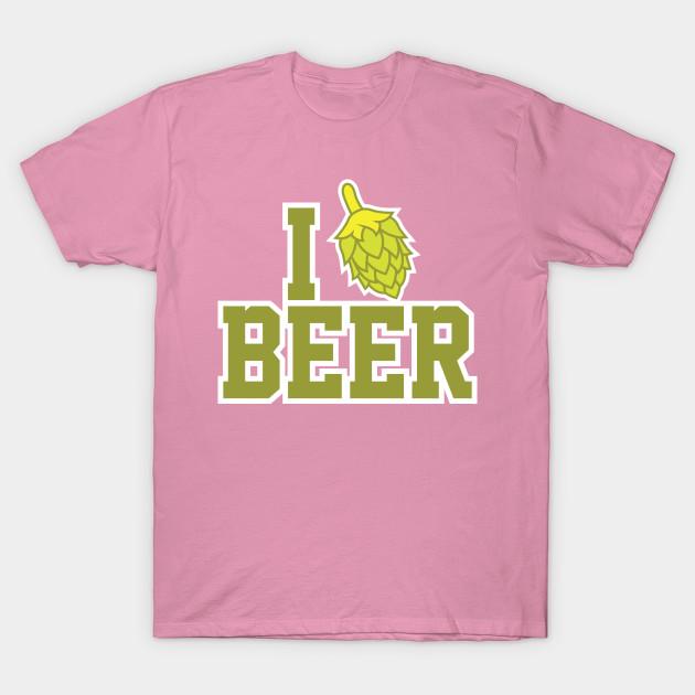 T Shirt Women I Love Beer Shirt Harajuku Print Kawaii Tshirt Summer Short Sleeve Female T-Shirt Top Tee