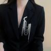 Epaulets Rhinestone Tassel Brooch Tassel Chain Suit Lapel Pin Fringe Shoulder Mark Multi-layer Crystal Suit Collar Pin