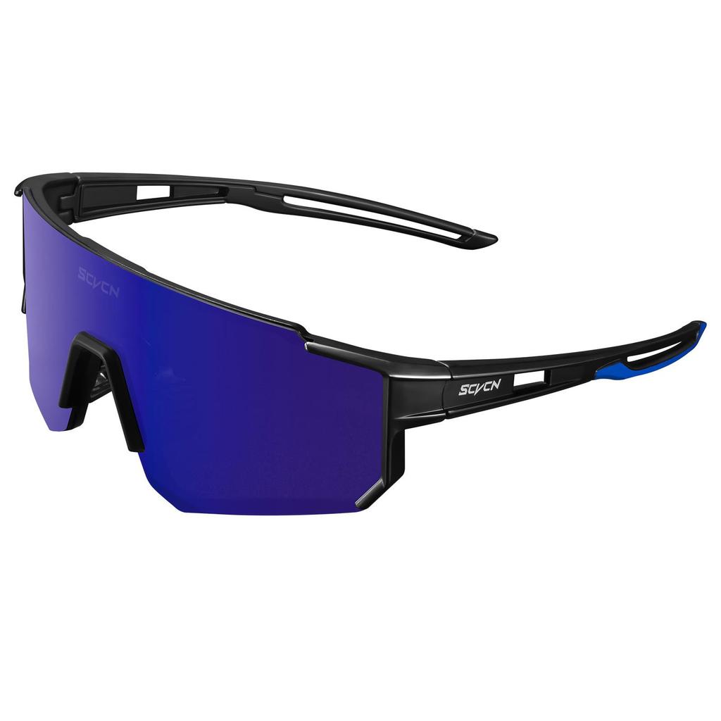 SCVCN Unisex Outdoor Cycling Sunglasses: Windproof & Sandproof One-Piece, Sporty Design