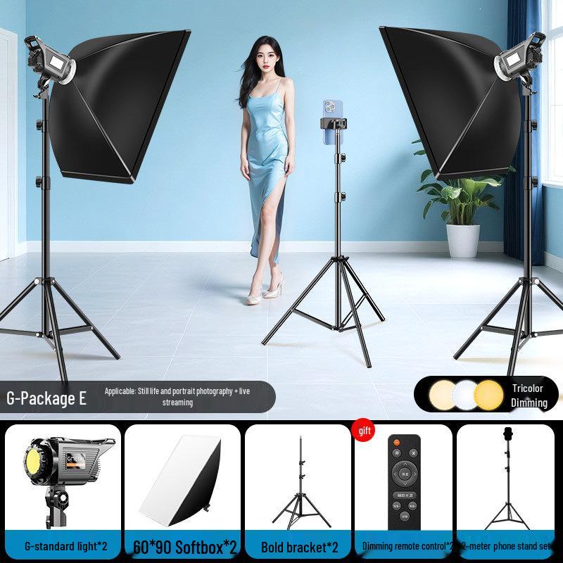 LED Studio Lighting for Live Streaming, Photography, and Portraits