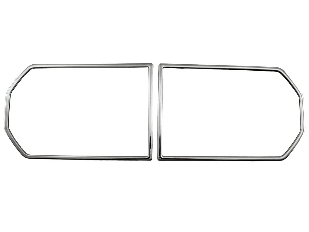 BRIGHTZ Mirror Stainless Steel Door Speaker Rings for Pixis Mega LA and 710 Ultra-High (2-Piece Set) LA700A, LA710A, LA700, LA710, A700, A710, 700,