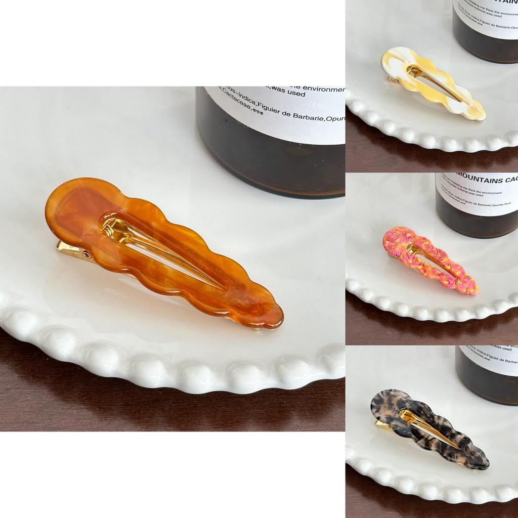 Trendy And Practical Acetate Hair Clips In Soft Colors Ideal For Fashionable Women