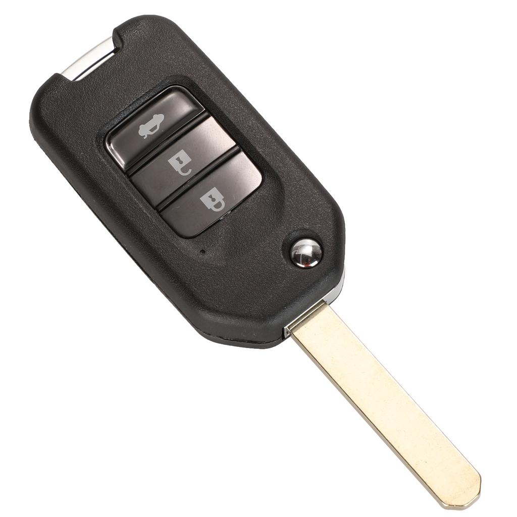 Jingyuqin 2/3B Car Key Case For Honda Civic City Fit HR-V XR-V Folding Flip Auto Car Key Shell