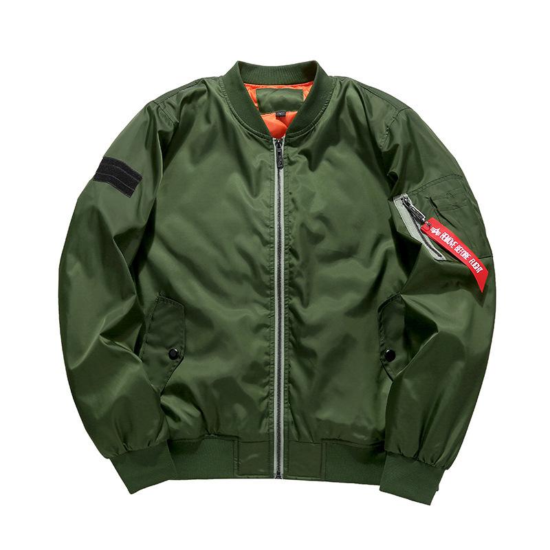 Brand Mens Casual Jacket Large Size Men Pilot Bomber Jacket Male Plus Size Overcoat