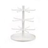 Rings Home Rack Earring Holder Stand Detachable Jewelry Display Rack Rotating Necklace Shelf