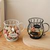 1PCS  Scandinavian-Inspired Metal Coffee Pod Holder - Elegant Kitchen & Dining Snack and Candy Storage Rack for Home or Cafe Display