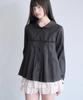 REISE MIYA Karin Ribbon Blouse [Charcoal]