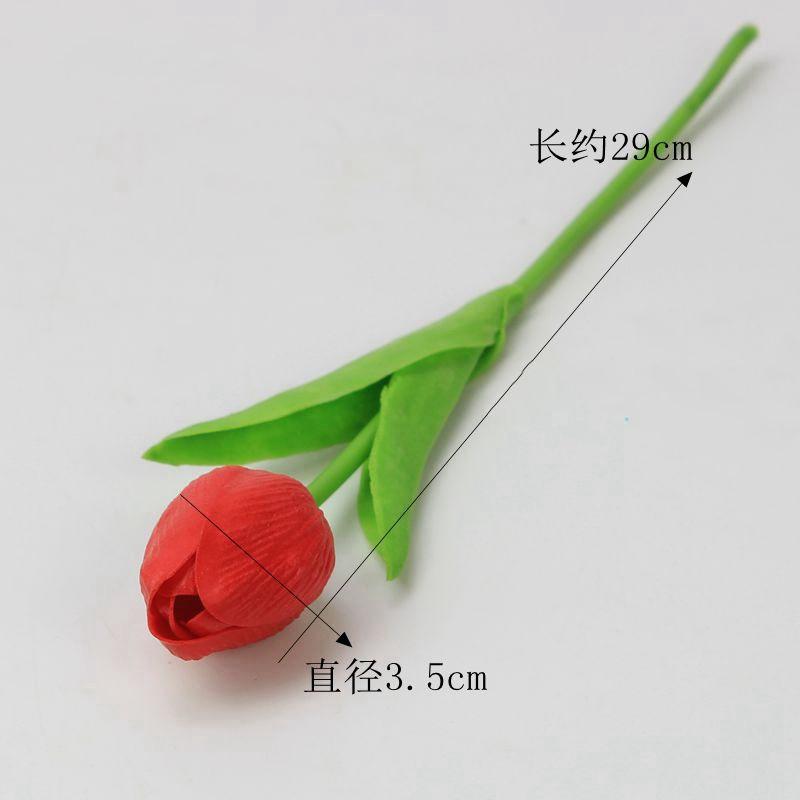 1pcs New Handmade Tulip Wedding Bouquet Brooch Bridal Bridesmaids Flowers Home Decor