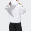 Adidas W.N.D. Sports Jacket With Hood For Spring And Autumn Women Jackets White GF0131