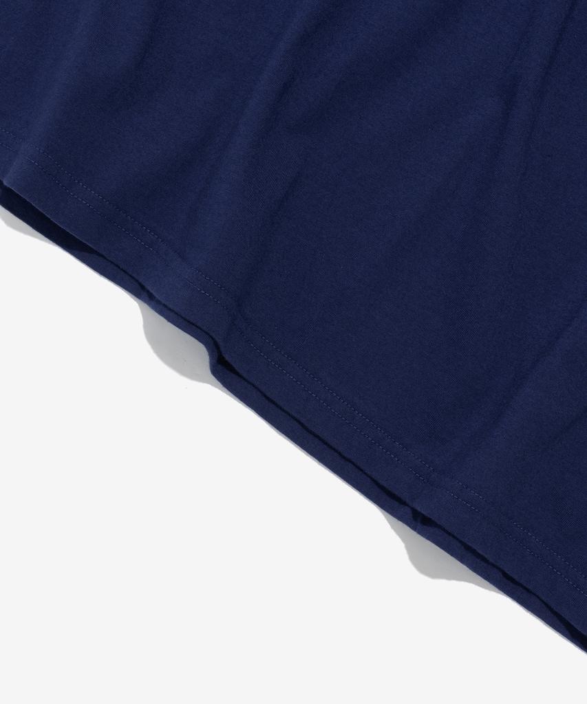 Wogseuaenko Surfboard Washed Short Sleeve T-Shirt (Navy)