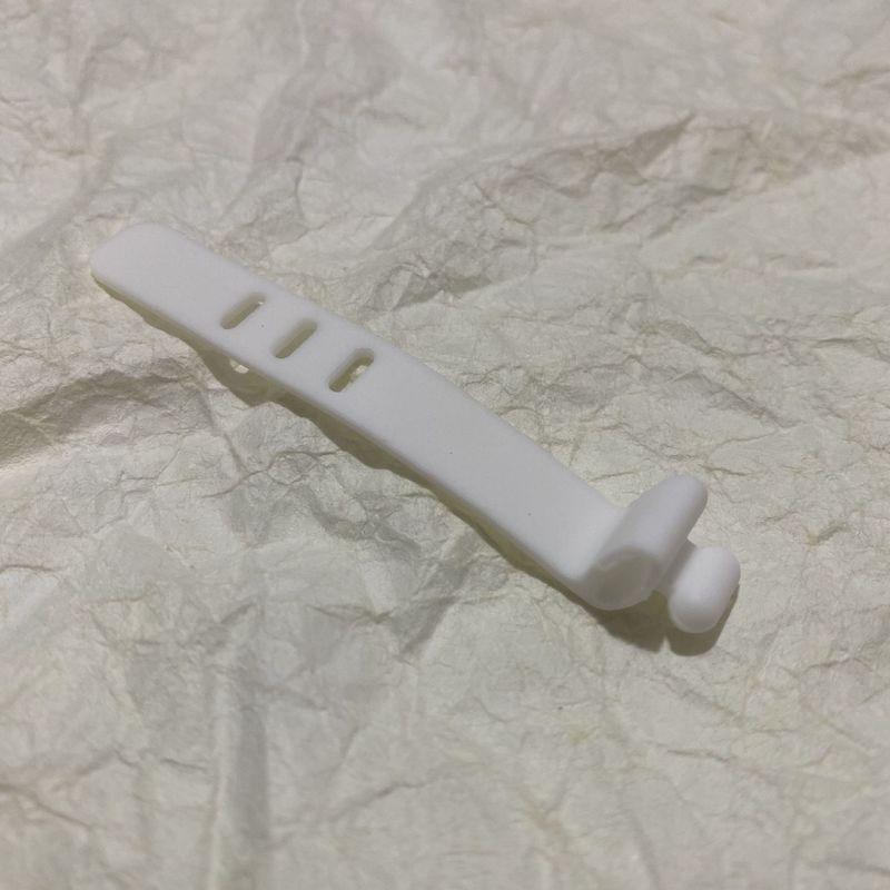 10PCS Cable Organizer Silicone Wire Binding Data Cable Tie Management Bobbin Winder Marker Holder Tape Lead Straps