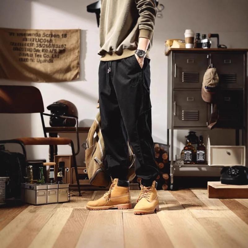 Sommer neue Freizeithose Herren locker Trend vielseitig lässiger Stil Kordelzug Leggings