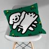 Cute MMatsui Art Pillowcase for Sofa Room Office Decor Printing  Merchandise AllMatch Cushion Cover