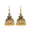 And Gold Silver Tone Alloy Jhumka Earrings With Vintage Style For Women