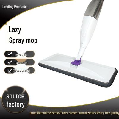 Dual-Use Spray Mop: Large Flat Mop for Wet & Dry Floor Cleaning