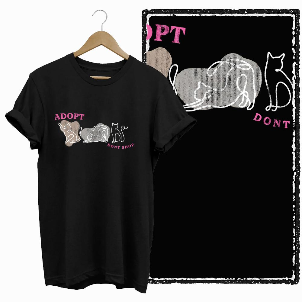 COOLMIND CAT Print  BLACK Short Seleve 100% Cotton Exclusive Graphic Women T Shirt Big Size O-neck Cotton Cat Lover Women Tshirt