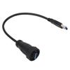 USB3.0 Water Proof Connector 0.3meter Length Snap On Type Straight Plug USB Male Panel Mount