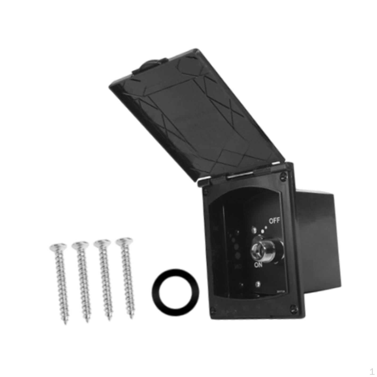 

Комплект для душа для автофургона, аксессуары для модификации, прямая замена шланга для наружного крана чёрный