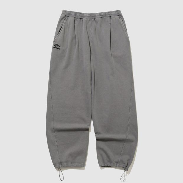 UMBRO Hbl Um Grey Vintage Wide Jogger 2-Way Sweatpants Light Grey Ur123Cfp21