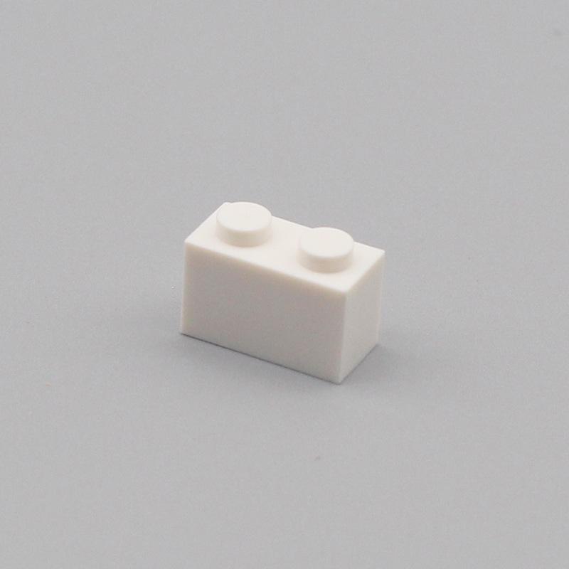 Small Particle Building Blocks 1x2 (3H) High Brick Foundation Parts Splicing DIY Building Block Parts Accessories