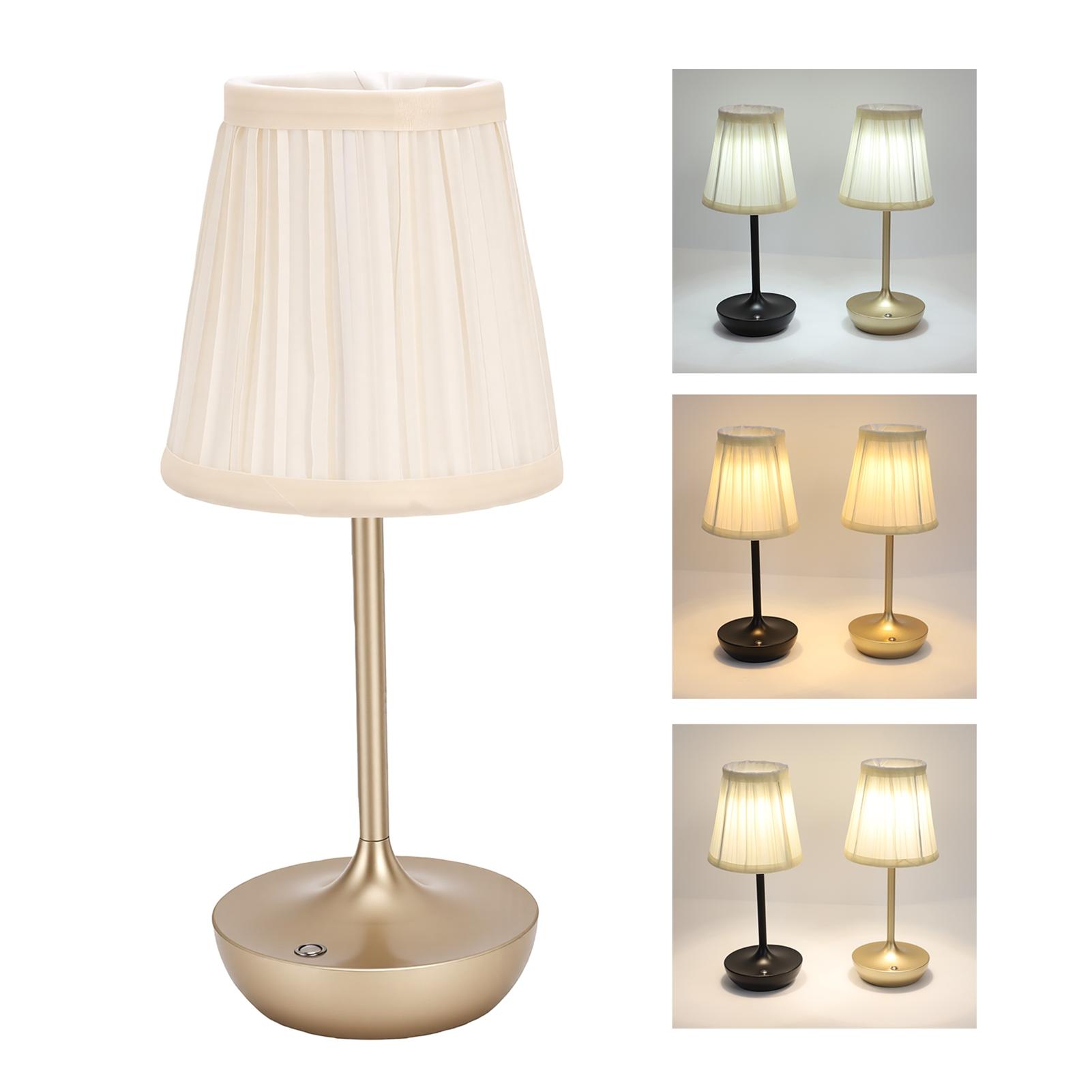 

LED Desk Lamp Rechargeable Modern Nordic Table Light for Bedroom Bar Cafe Restaurant