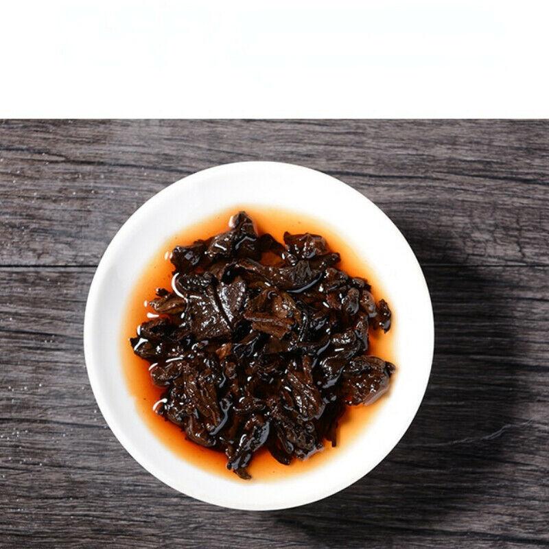 Torta di tè cotto Pu-Erh da 357 g Tè nero biologico premium Yunnan Old Tree Pu'er
