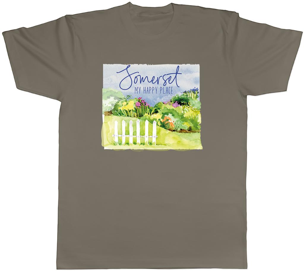 Somerset West Country Unisexs TShirt My Happy Place Tee Gift