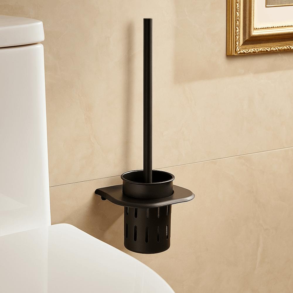 Rust-proof Toilet Brush Set Wall Mounted Toilet Brush Holder Toilet Cleaning Brush Shower Area