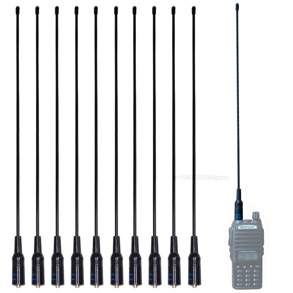 

Антенна рации SMA-f Nagoya Na-771 VHF UHF Dual Band для рации Радио Kenwood Uv 5r 888s Uv82 144/430 МГц
