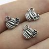 20pcs Food Charms Antique Silver Color Mushroom Charm Pendants Jewelry Accessories Pumpkin Corn Charms For Jewelry Making