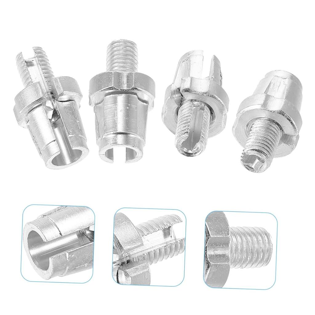 Brake Lever Adjuster Screw 4 Pack for Bike Cycle Brake Handle M7 Alloy Screws