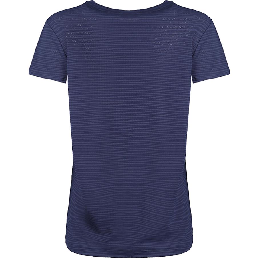 Adidas FreeLift Chill Lifestyle Series Pullover Round Neck Short Sleeve T-Shirt Women T-Shirt Blue CF4437
