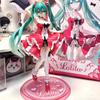 Latest Anime hatsune miku figure mini character ornaments kawai pink green hatsune table decoration for home adult toy kid birthday