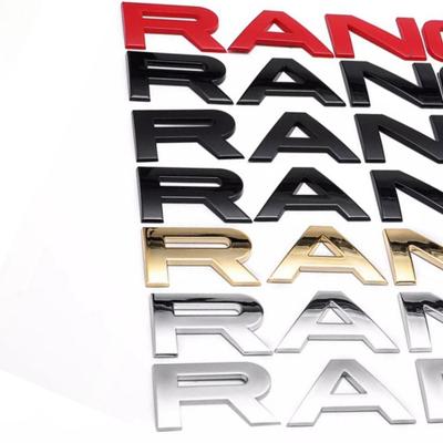 R-AN//GE R-OV//ER E-voque Velar SV Araç Tasarımı Kaput ve Bagaj Logo Rozeti Çıkartması için Amblem