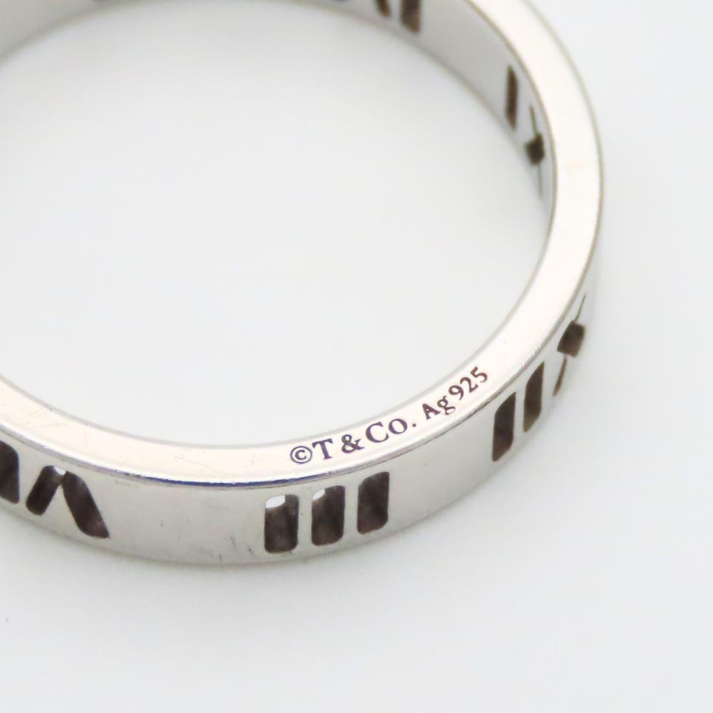 Used TIFFANY&Co. Ring Atlas EU#51 Silver925 2.3g Silver open