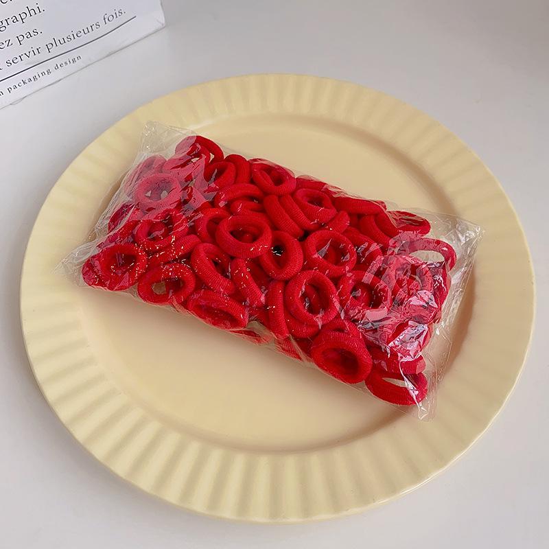 Children's Soft, Elastic Hair Bands - Gentle, Cute Towel Hair Rings for Girls