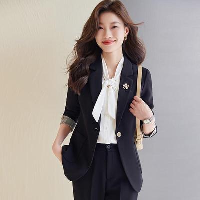 Women's Slim Fit Professional Suit Set