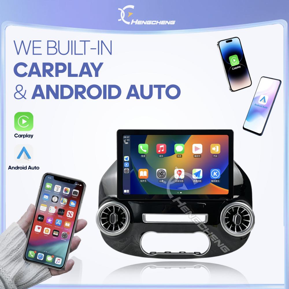 13.9Inch For Mercedes Benz Vito W447 2014-2025 Car Multimedia Player GPS Navigation Radio Android12 8+256G CarPlay 4G 360Camera