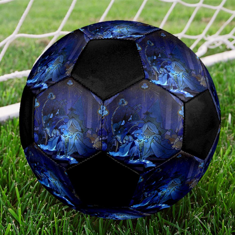 Shadow Milk Cookie Indoor Soccer Ball Colorful Machine Stitched PVC Size 5 Team Training Competition Ready Durable High-Bounce Cool Sports Gift