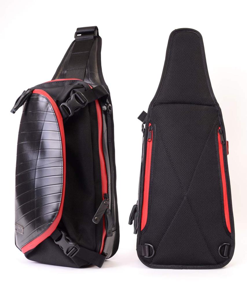 SEAL One Shoulder Bag Body Bag Expandable Large Capacity Waterproof Crossbody Bag Made In Japan Men's PS-153RD