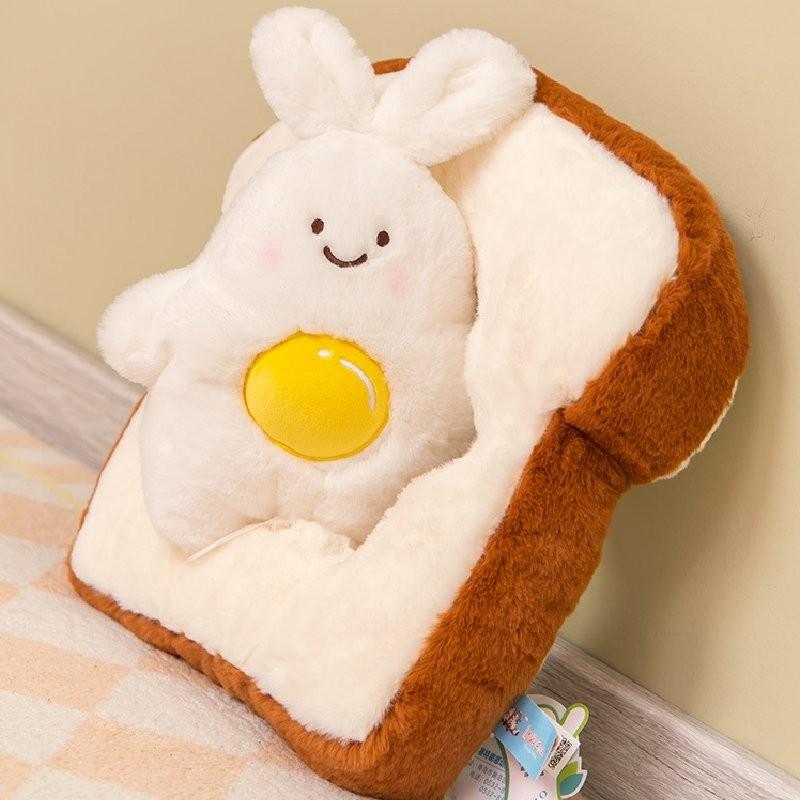 Rabbit Chicken Dog Bread Plush Toy Room Decoration Ornaments Gift Christmas