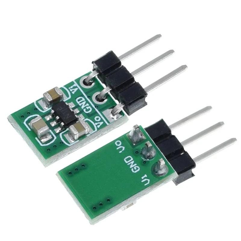 

1pcs Mini 1.8V 3V 3.7V 5V to 3.3V Boost & Buck Low Noise Regulated Charge Pump 2 in 1 DC/DC Converter білий