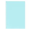 20 Sheets Loose Leaf Binding Cover   20 Holes Flexible PP Plastic Loose Leaf Presentation Binding Case