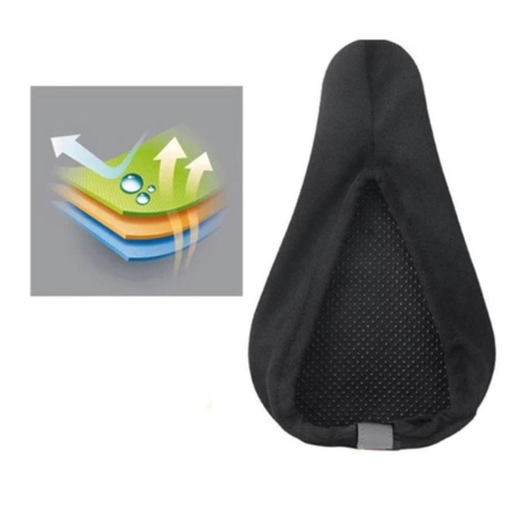 Bicycle Saddle 3D Soft Cycling Seat Cover MTB Mountain Bike Thickene Sponge Pad Comfortable for Saddles Mat Bicycle Accessory