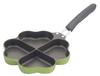 Sugiyama Metal Clover Frying Pan Happiness-bringing Four-leaf (Green) KS-2808