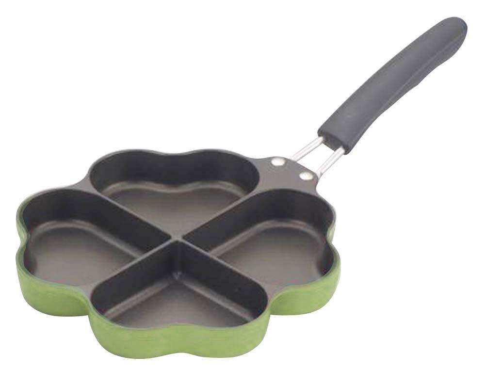 

Sugiyama Metal Сковорода Клевер Приносящая счастье Четырехлистник (зеленый) KS-2808 зелёный